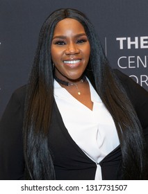 New York, NY - February 19, 2019: Kelly Price Attends An Evening With BET's American Soul At Paley Center For Media