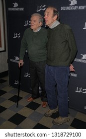 NEW YORK, NY - FEBRUARY 19: D.A. Pennebaker And Cornelius James Desmond Attend The 'Documentary Now' Special Screening At IFC Center On February 19, 2019 In New York City.