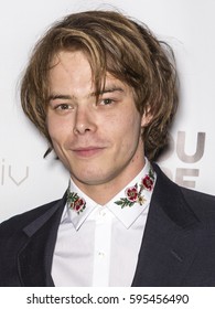 NEW YORK, NY - FEBRUARY 24, 2017: Actor Charlie Heaton Attends 'As You Are' New York Premiere At Village East Cinema