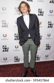 NEW YORK, NY - FEBRUARY 24, 2017: Actor Charlie Heaton Attends 'As You Are' New York Premiere At Village East Cinema