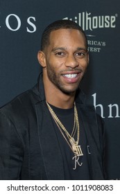 New York, NY - January 27, 2018:  Victor Cruz Attends John Varvatos SS18 Ad Campaign Launch Party At The Angel Orensanz Foundation