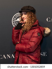New York, NY - January 31, 2019: Annie Murphy Attends Canada Goose Celebrates The Launch Of Project Atigi At Studio 525