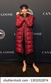 New York, NY - January 31, 2019: Annie Murphy Attends Canada Goose Celebrates The Launch Of Project Atigi At Studio 525