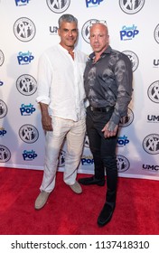 New York, NY - July 18, 2018: Mike Ruiz (L) Attends Wendy Williams And The Hunter Foundation Gala At Hammerstein Ballroom