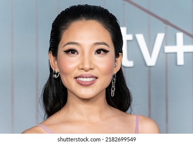 New York, NY - July 25, 2022: Christin Park Attends Premiere Of Apple TV+ Psychological Thriller “Surface” At The Morgan Library