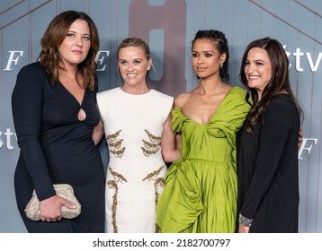 New York, NY - July 25, 2022: Cast And Crew Attend Premiere Of Apple TV+ Psychological Thriller “Surface” At The Morgan Library