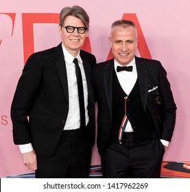 New York, NY - June 03, 2019: Andrew Bolton And Thom Browne Attend 2019 CFDA Fashion Awards At Brooklyn Museum