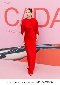 New York, NY - June 03, 2019: Lily Aldridge Attends 2019 CFDA Fashion Awards At Brooklyn Museum