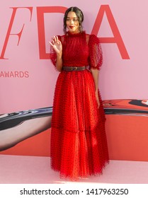 New York, NY - June 03, 2019: Laura Harrier Attends 2019 CFDA Fashion Awards At Brooklyn Museum