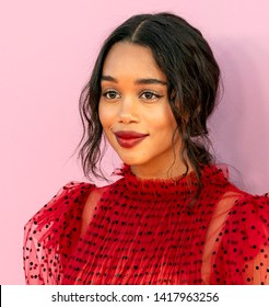 New York, NY - June 03, 2019: Laura Harrier Attends 2019 CFDA Fashion Awards At Brooklyn Museum