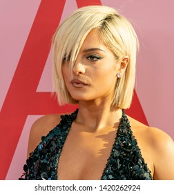 New York, NY - June 03, 2019: Bebe Rexha Attends 2019 CFDA Fashion Awards At Brooklyn Museum