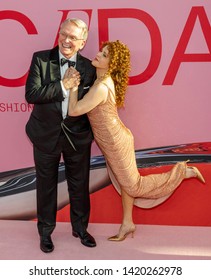 New York, NY - June 03, 2019: Bob Mackie And Bernadette Peters Attend 2019 CFDA Fashion Awards At Brooklyn Museum