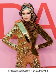 New York, NY - June 03, 2019: Susanne Bartsch Attends 2019 CFDA Fashion Awards At Brooklyn Museum