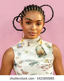 New York, NY - June 03, 2019: Yara Shahidi Attends 2019 CFDA Fashion Awards At Brooklyn Museum