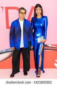 New York, NY - June 03, 2019: Rafe Totengco And Geena Rocero Attend 2019 CFDA Fashion Awards At Brooklyn Museum