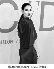 New York, NY - June 03, 2019: Lily Aldridge Attends 2019 CFDA Fashion Awards At Brooklyn Museum