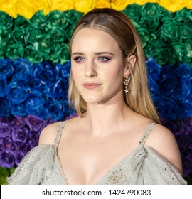 New York, NY - June 09, 2019: Rachel Brosnahan Attends The 73rd Annual Tony Awards At Radio City Music Hall