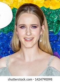 New York, NY - June 09, 2019: Rachel Brosnahan Attends The 73rd Annual Tony Awards At Radio City Music Hall