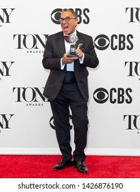 New York, NY - June 09, 2019: Robert Horn Winner Of The Award For Best Book Of A Musical For “Tootsie,” Poses In The Press Room For The 73rd Annual Tony Awards