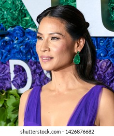 New York, NY - June 09, 2019: Lucy Liu Attends The 73rd Annual Tony Awards At Radio City Music Hall