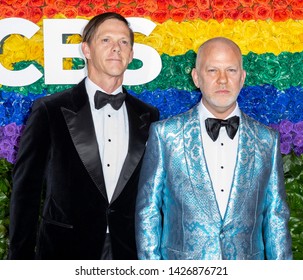 New York, NY - June 09, 2019: David Miller And Ryan Murphy Attend The 73rd Annual Tony Awards At Radio City Music Hall