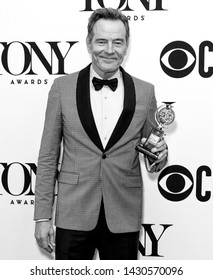 New York, NY - June 09, 2019: Best Actor In A Play Bryan Cranston Poses In The Press Room For The 2019 Annual Tony Awards At Radio City Music Hall