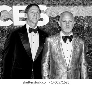 New York, NY - June 09, 2019: David Miller And Ryan Murphy Attend The 73rd Annual Tony Awards At Radio City Music Hall