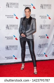 New York, NY - June 13, 2019: Halsey Attends Songwriters Hall Of Fame 50th Annual Induction And Awards Dinner At The New York Marriott Marquis