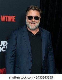 New York, NY - June 24, 2019: Russell Crowe Attends Showtime Network Premiere Of The Loudest Voice At Paris Theatre