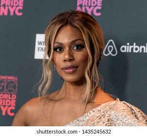 New York, NY - June 26, 2019: Laverne Cox Attends The WorldPride Opening Ceremony Benefit Concert At The Barclays Center