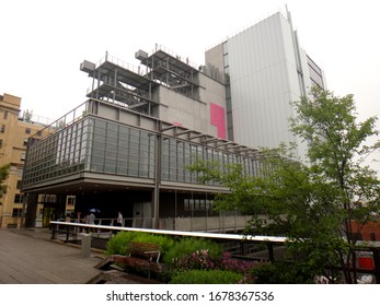 New York, NY - June 26 2015: Exterior Of The Whitney Museum Of American Art