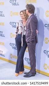 New York, NY - June 4, 2019: Kyra Sedgwick And Kevin Bacon Attend Showtime Network City On A Hill New York Premiere At SVA Theatre