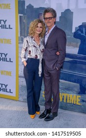 New York, NY - June 4, 2019: Kyra Sedgwick And Kevin Bacon Attend Showtime Network City On A Hill New York Premiere At SVA Theatre