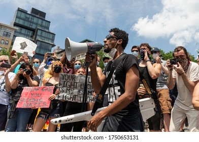 New York, NY - June 6, 2020: Jon Batiste And His Band Perform During Protest For Black Lives Matter On Union Square