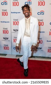 New York, NY - June 8, 2022: Jon Batiste attends Time 100 Gala as Time magazine celebrates its annual list at Frederick P. Rose Hall of Jazz at Lincoln Center