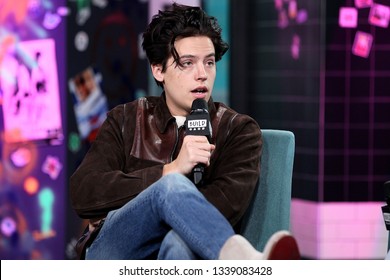 New York, NY - March 12 2019:  Cole Sprouse At The Tuesday, Mar 12, 2019 BUILD Series At BUILD Studio, New York, NY