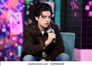 New York, NY - March 12 2019:  Cole Sprouse At The Tuesday, Mar 12, 2019 BUILD Series At BUILD Studio, New York, NY