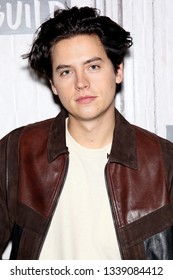 New York, NY - March 12 2019:  Cole Sprouse At The Tuesday, Mar 12, 2019 BUILD Series At BUILD Studio, New York, NY