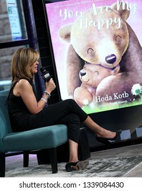 New York, NY - March 12 2019:  Hoda Kotb At The Tuesday, Mar 12, 2019 BUILD Series At BUILD Studio, New York, NY