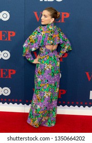 New York, NY - March 26, 2019: Anna Chlumsky Attends HBO Premiere Of VEEP Final Season At Alice Tully Hall