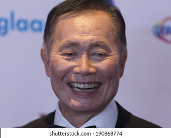 New York, NY - May 03, 2014: George Takei Attends The 25th Annual GLAAD Media Awards At Waldorf Astoria