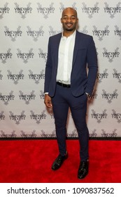 New York, NY - May 14, 2018: Brandon Victor Dixon Attends Vineyard Theatre 2018 Gala Fundraiser At Edison Ballroom