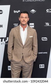 New York, NY - May 16, 2018: Luke Evans Attends The 2018 Turner Upfront At One Penn Plaza