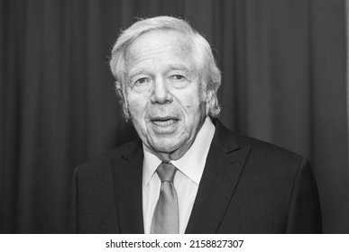 New York, NY - May 18, 2022: Robert Kraft Attends The 15th Annual Sports Business Journal Awards Ceremony At New York Marriott Marquis Hotel