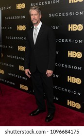 New York, NY - May 22, 2018: Alan Ruck Attends HBO Drama Succession Premiere At Time Warner Center