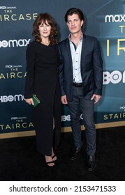 New York, NY - May 3, 2022: Rosemarie DeWitt And Ryan Lewis Attends 'The Staircase' TV Show Premiere At MoMA