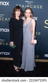 New York, NY - May 3, 2022: Rosemarie DeWitt And Olivia DeJonge Attend 'The Staircase' TV Show Premiere At MoMA