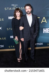 New York, NY - May 3, 2022: Rosemarie DeWitt And Ron Livingston Attend 'The Staircase' TV Show Premiere At MoMA