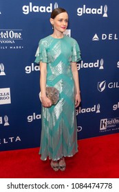 New York, NY - May 5, 2018: Alexis Bledel Attends The 29th Annual GLAAD Media Awards At Hilton Midtown