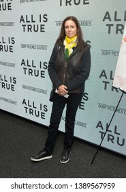 New York, NY - May 5, 2019: Julie Taymor Attends Premiere Of Sony Pictures Classics Movie All Is True At SAG AFTRA Foundation: Robin Williams Center